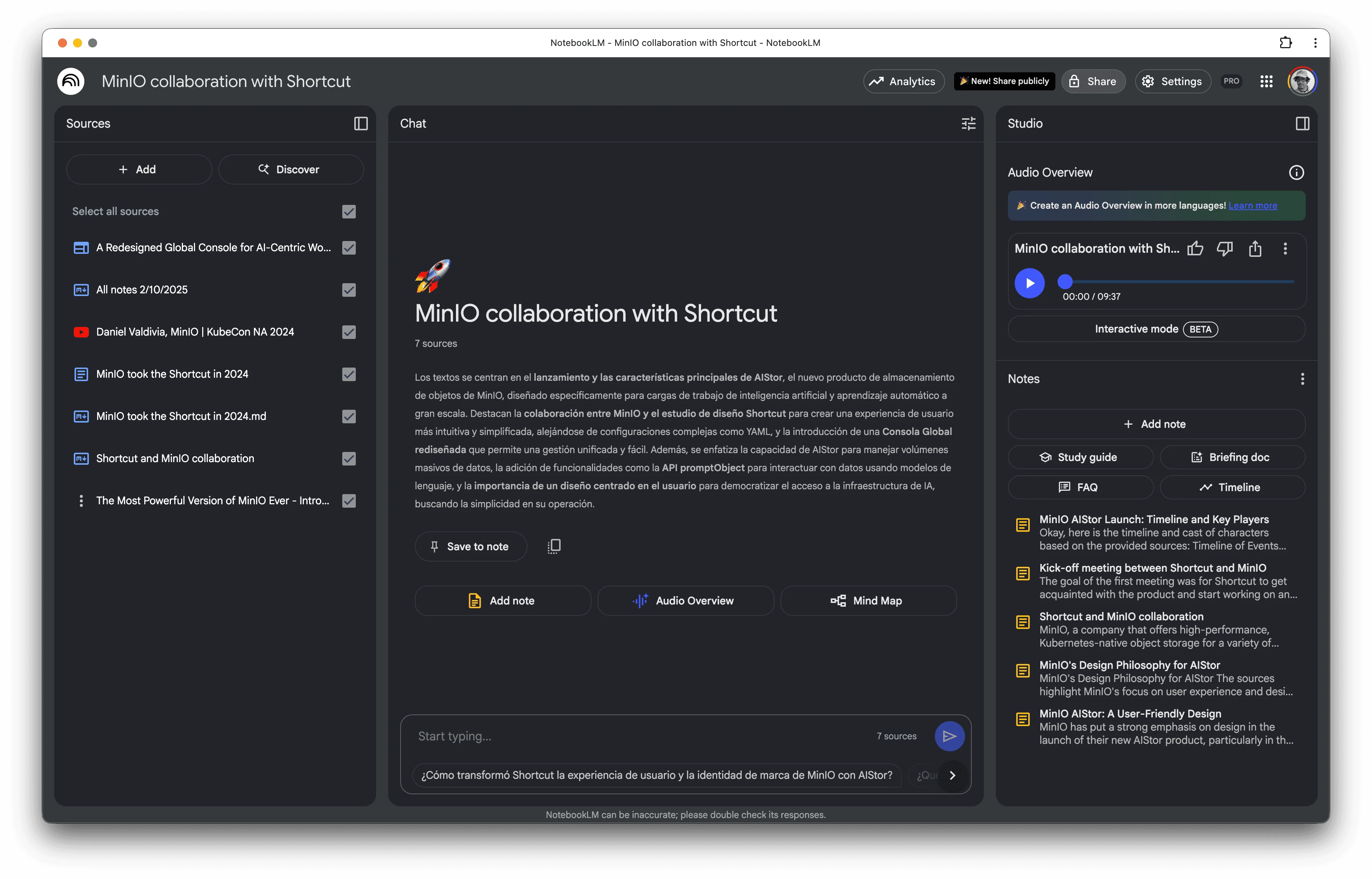 NotebookLM research workflow diagram for audio case studies